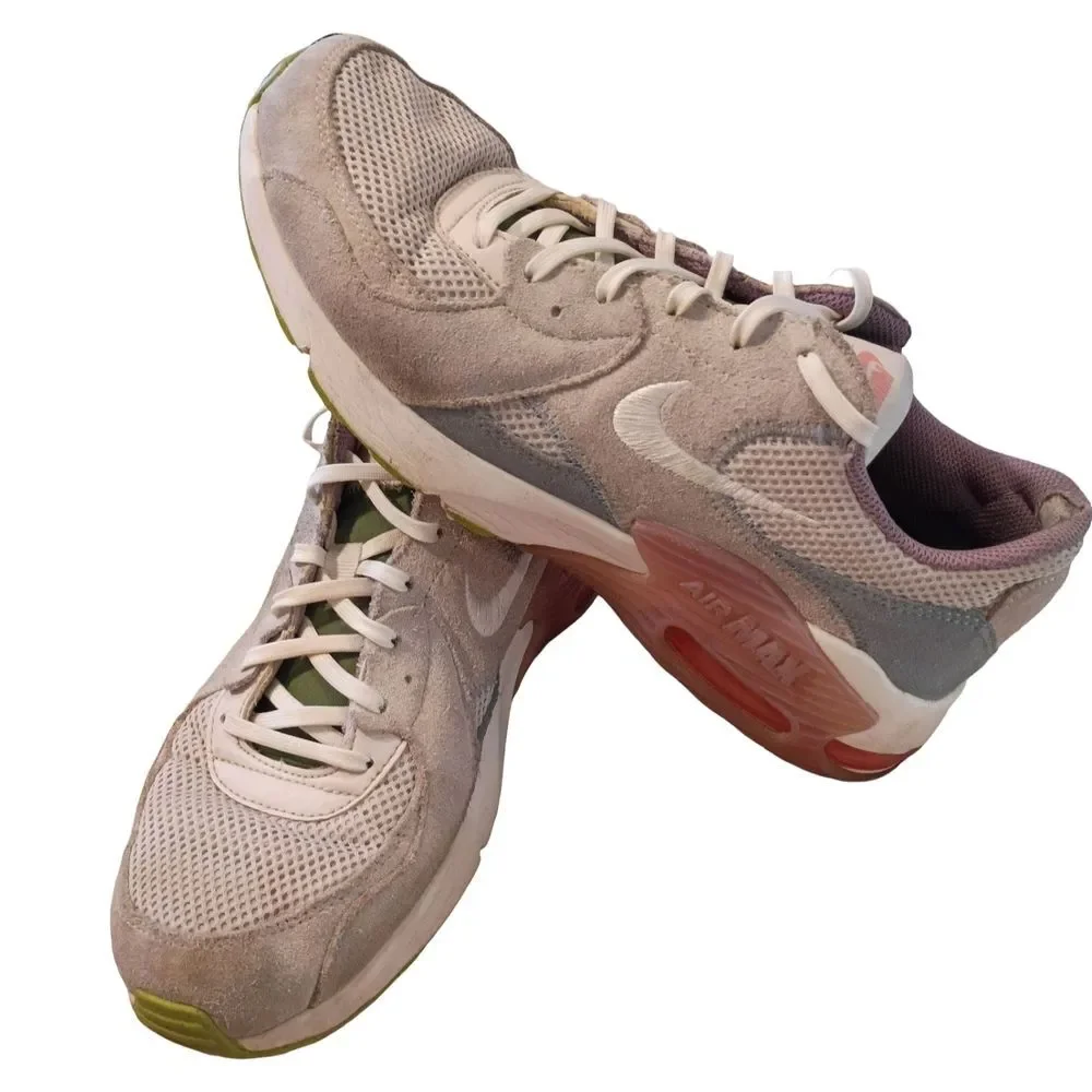 Nike Air Max Excee Suede Sneakers Comfort Athletic Shoes Women's Size 11